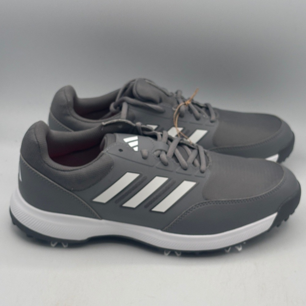 adidas Tech Response 3.0 Shoes Men Size 10 Grey White Golf GV6889
